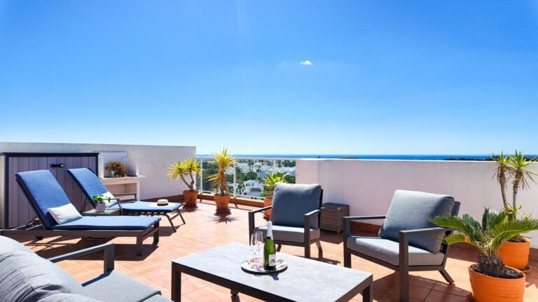 Panoramic Sea View Apartment on Costa Blanca with a Private Rooftop Terrace