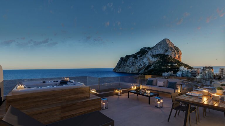 Your Dream Duplex Apartment in Calpe with Private Solarium