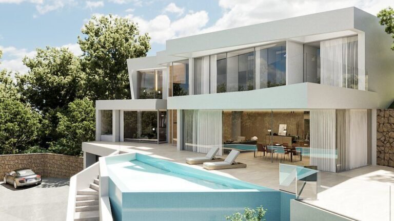 Modern New Build Villa with Panoramic Sea Views in Altea